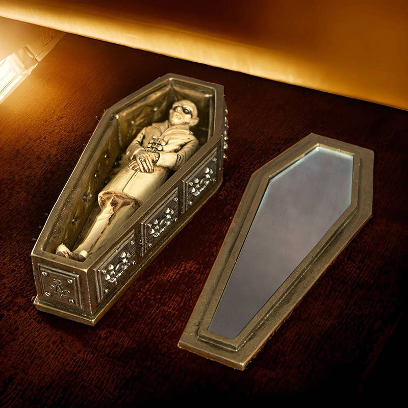 Pacific Trading - Wholesale Decorative Box - Nosferatus's Haunted Vampire Coffin Box with Mirror7