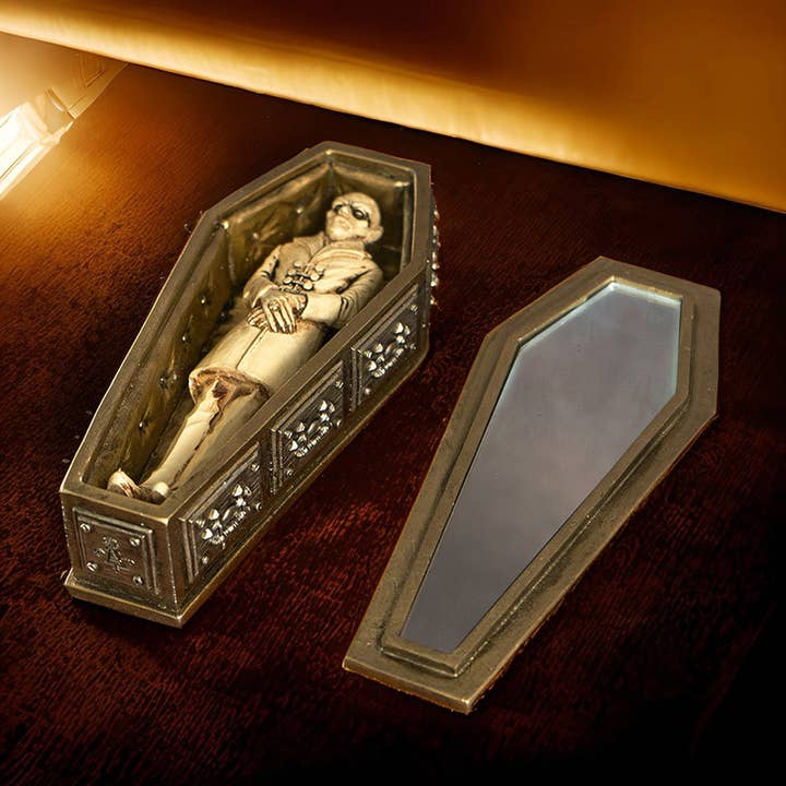 Pacific Trading - Wholesale Decorative Box - Nosferatus's Haunted Vampire Coffin Box with Mirror7