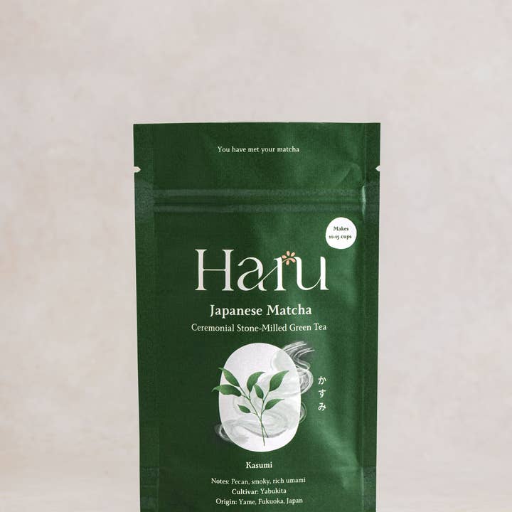 Kasumi - Nutty Matcha from Yame for wholesale by Haru Matcha Ltd