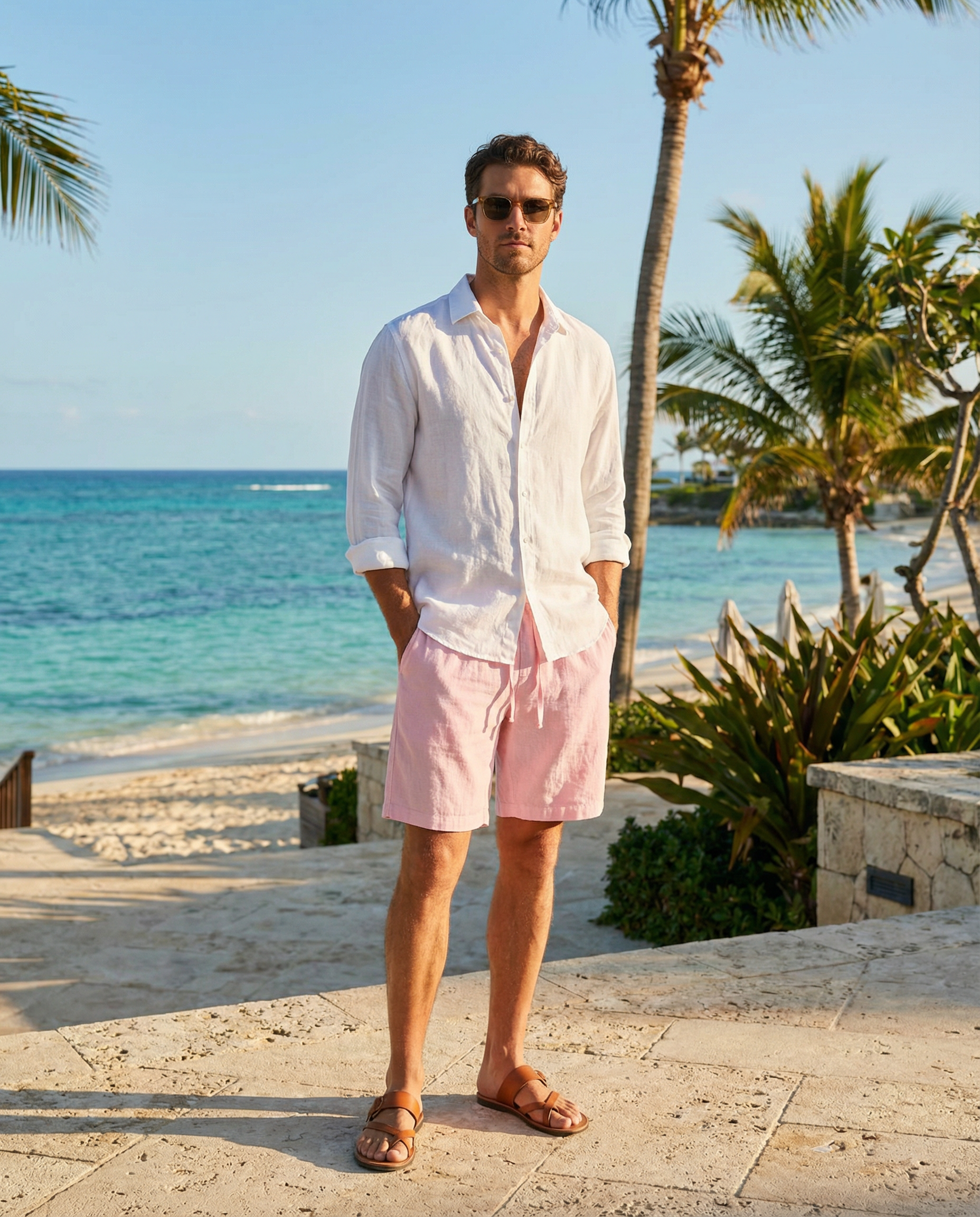 Cotton Natural - Vendita all'ingrosso Pantaloncini (non jeans) - Uomo - Pantaloncini Leonardo5