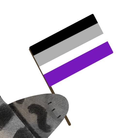 Adesivo Ace Flag per la vendita all'ingrosso da parte di Art By Kay Rae