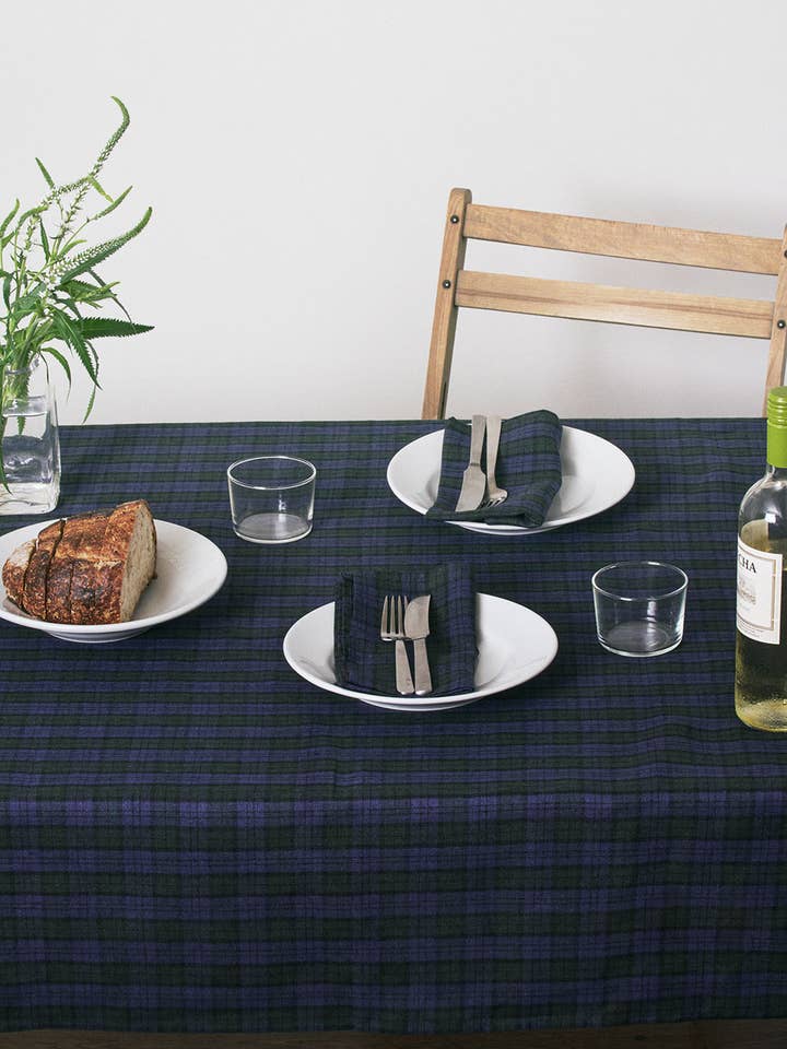 Tovaglia di lino (S) Stanly per la vendita all'ingrosso da parte di Fog Linen Work