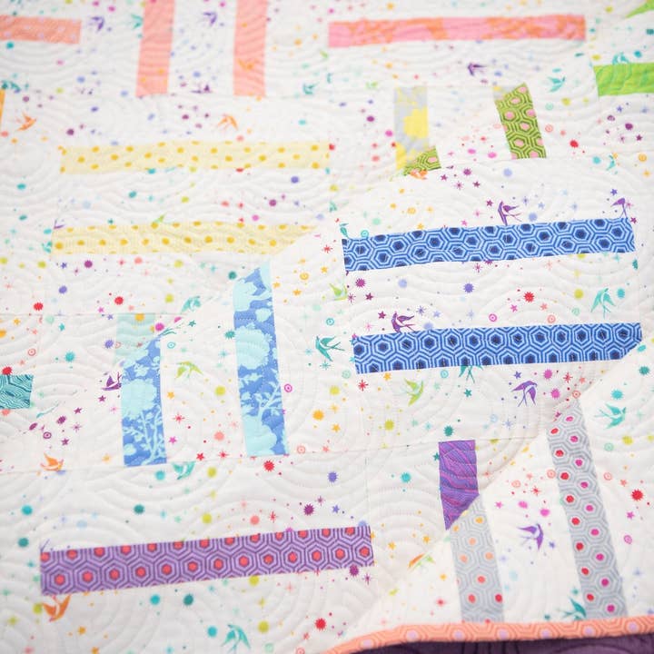 Quilty Love – wholesale Craft sewing kit – Cake Dash printed PAPER Quilt Pattern6