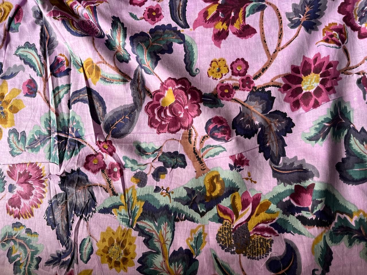 GYPSY STUDIO – wholesale Tygfärg – Bästa bomullstyg med blocktryck för klädsömnad för kvinnor1