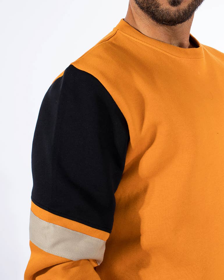 StockNow Unipessoal – wholesale Sweatshirt – Men's – Sweat West Orange2