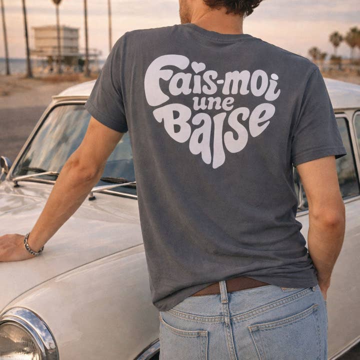 T-Shirt Unissexo "Dá-me uma Foda" por atacado de Peye et Meye