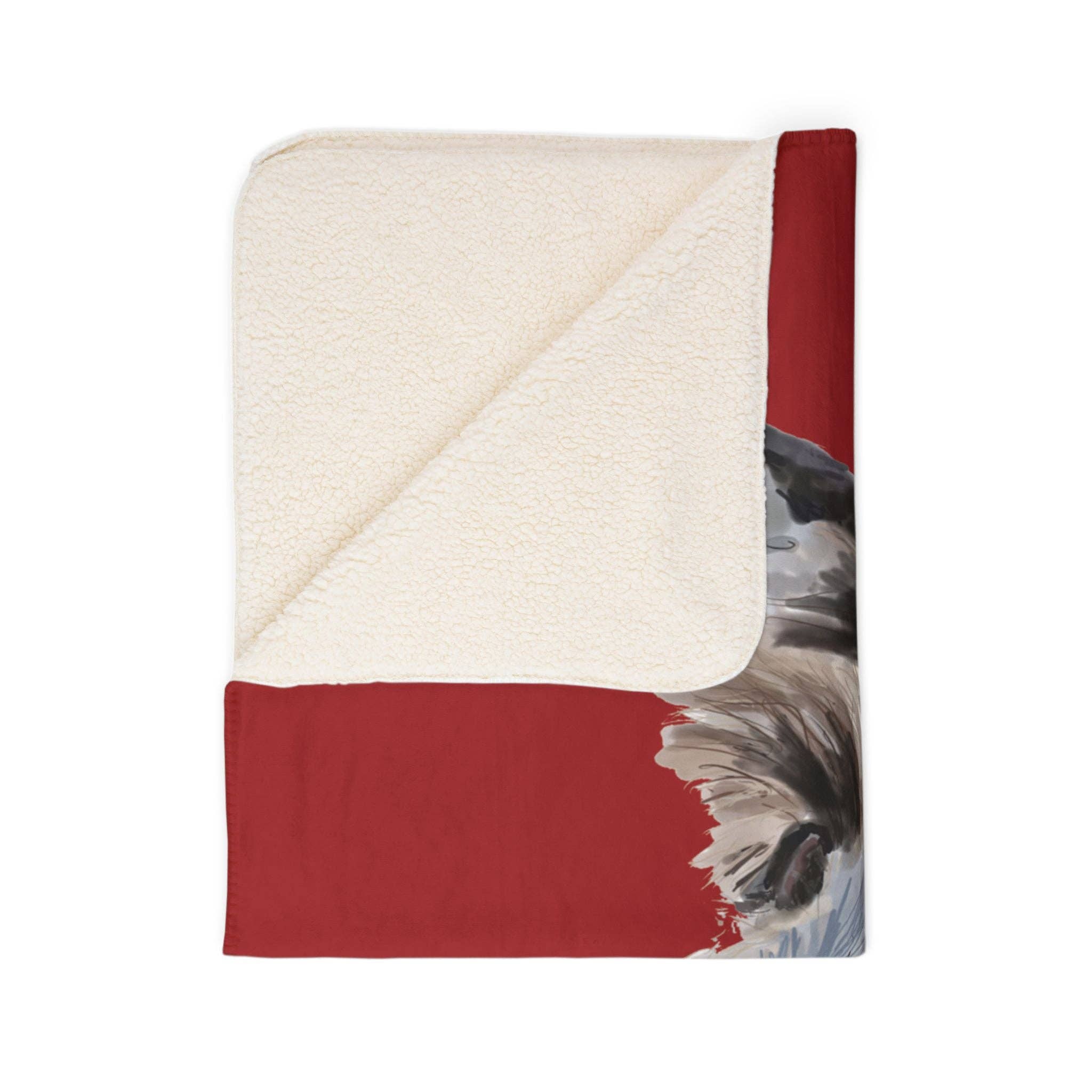 Blue Cava - Wholesale Throw Blanket - Cozy Scottish Terrier Dog Lover Fleece Sherpa Blanket | Pet Gift, Home Decor13