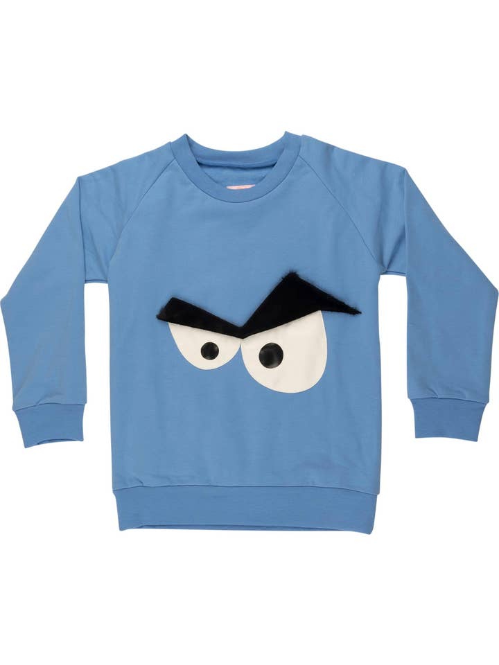 Sudadera infantil Cool Cooper Blue para venta al por mayor de Wauw Capow by Bangbang Copenhagen