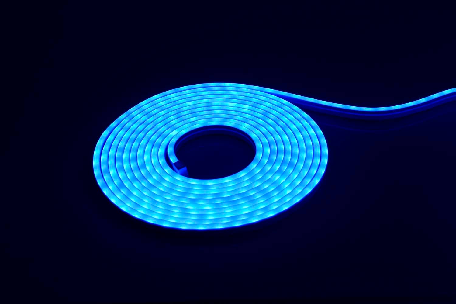 LAX Gadgets - Vendita all'ingrosso Insegna al neon - Luce al neon RGB a corda – Flessibile 20 piedi per interni/esterni20