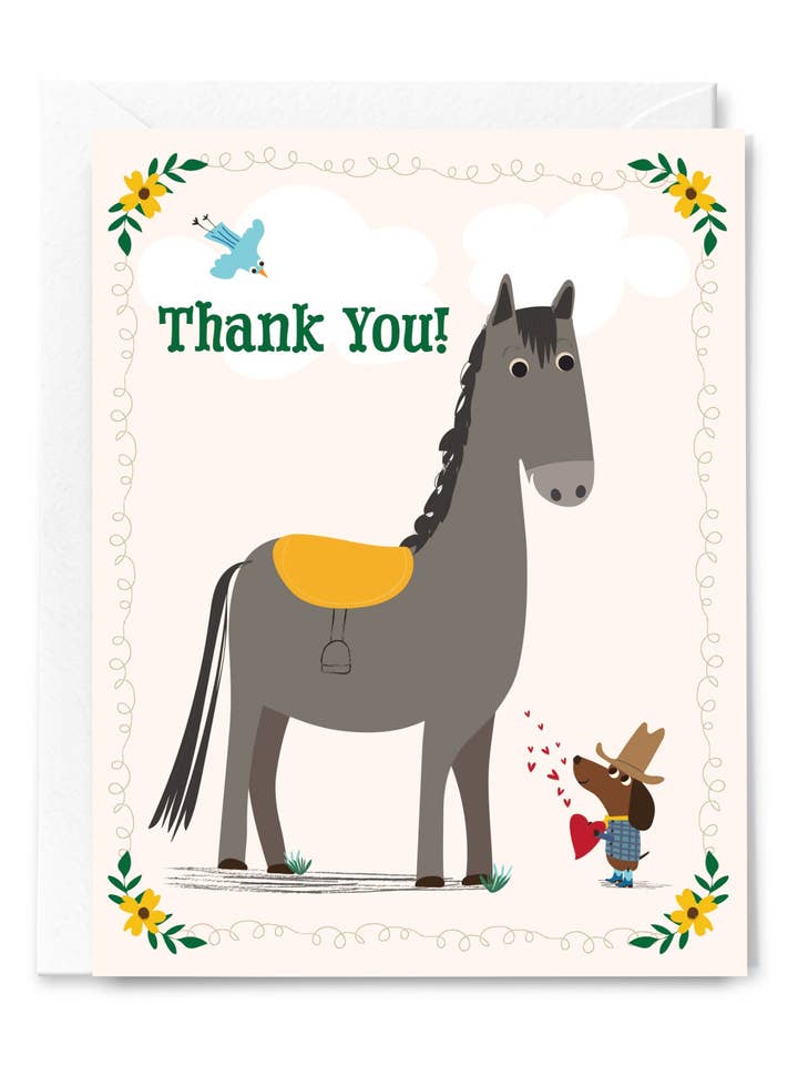 Thank You Stanley and Horse for wholesale by Happy Just Happy