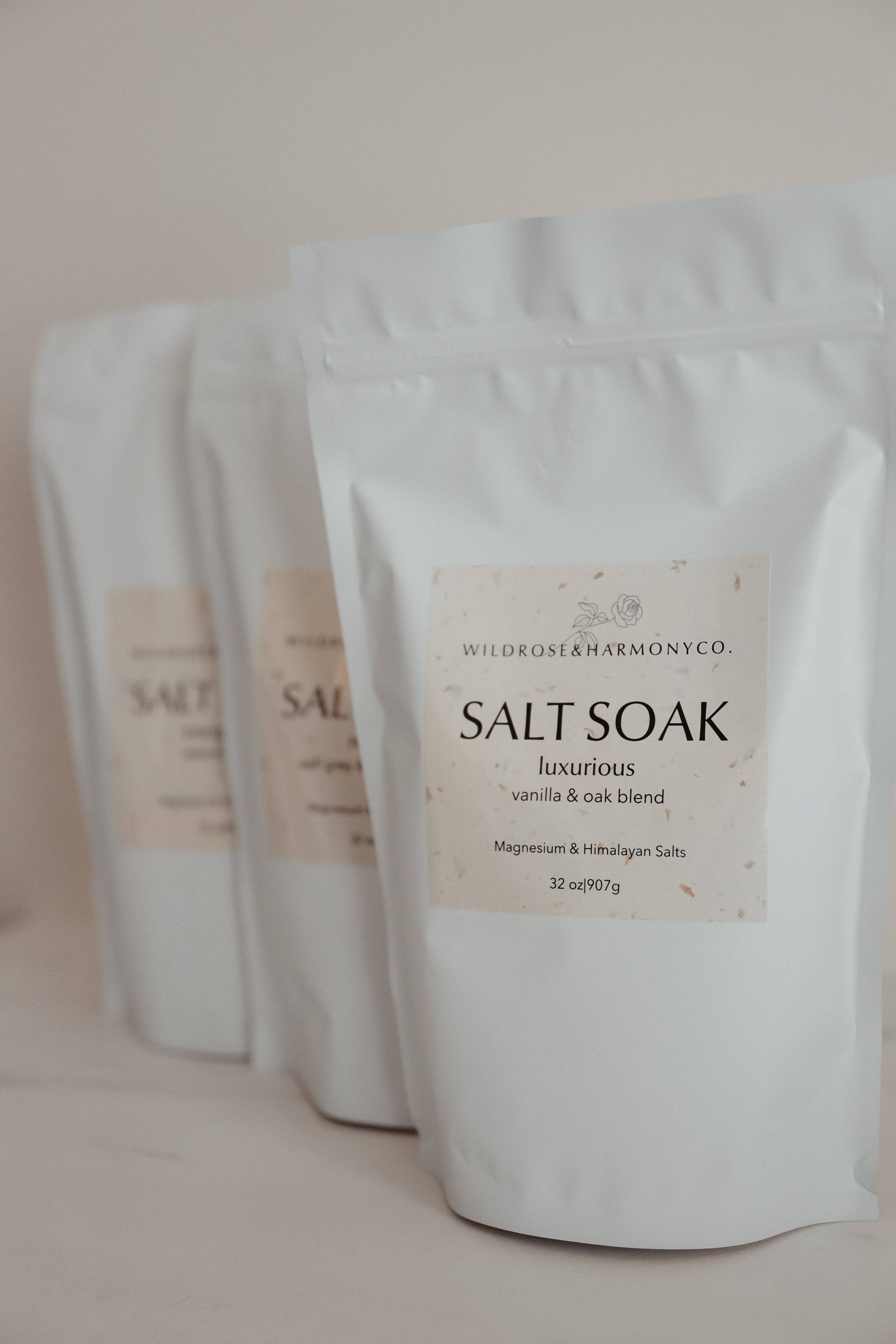 Wild Rose & Harmony Co. - Wholesale Bath Salts - Vanilla Oak Salt Soak2