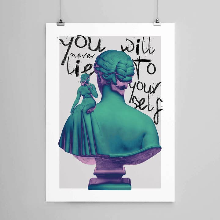 Confía en ti mismo © Imprimir para venta al por mayor de Independent Republic