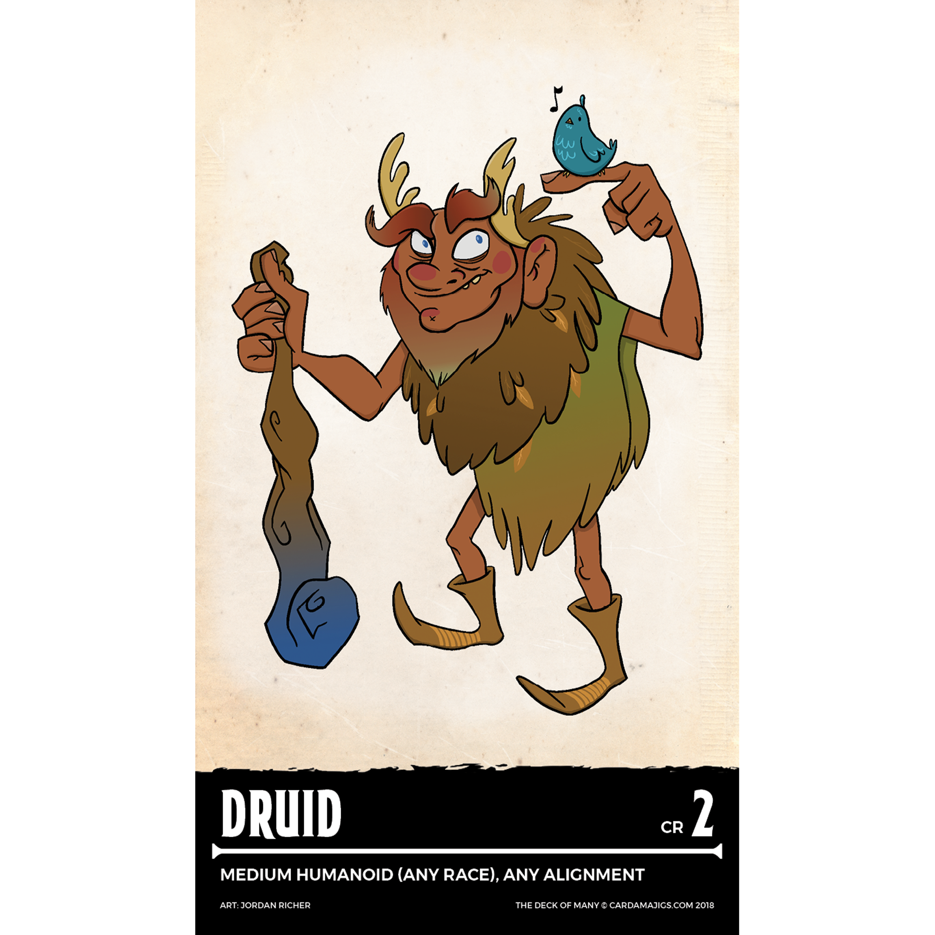 Hit Point Press - Wholesale Board Game - The Deck of Many NPCs - 5e D&D 2014 (Reference Cards)1