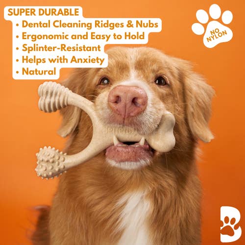Naomi's Happy Place Shop - Wholesale Pet Chew Toy - Dog - BetterBone HARD CHEW TOY: Natural Ingredients, eco-friendly, and ultra-durable chew for the toughest chewers!8