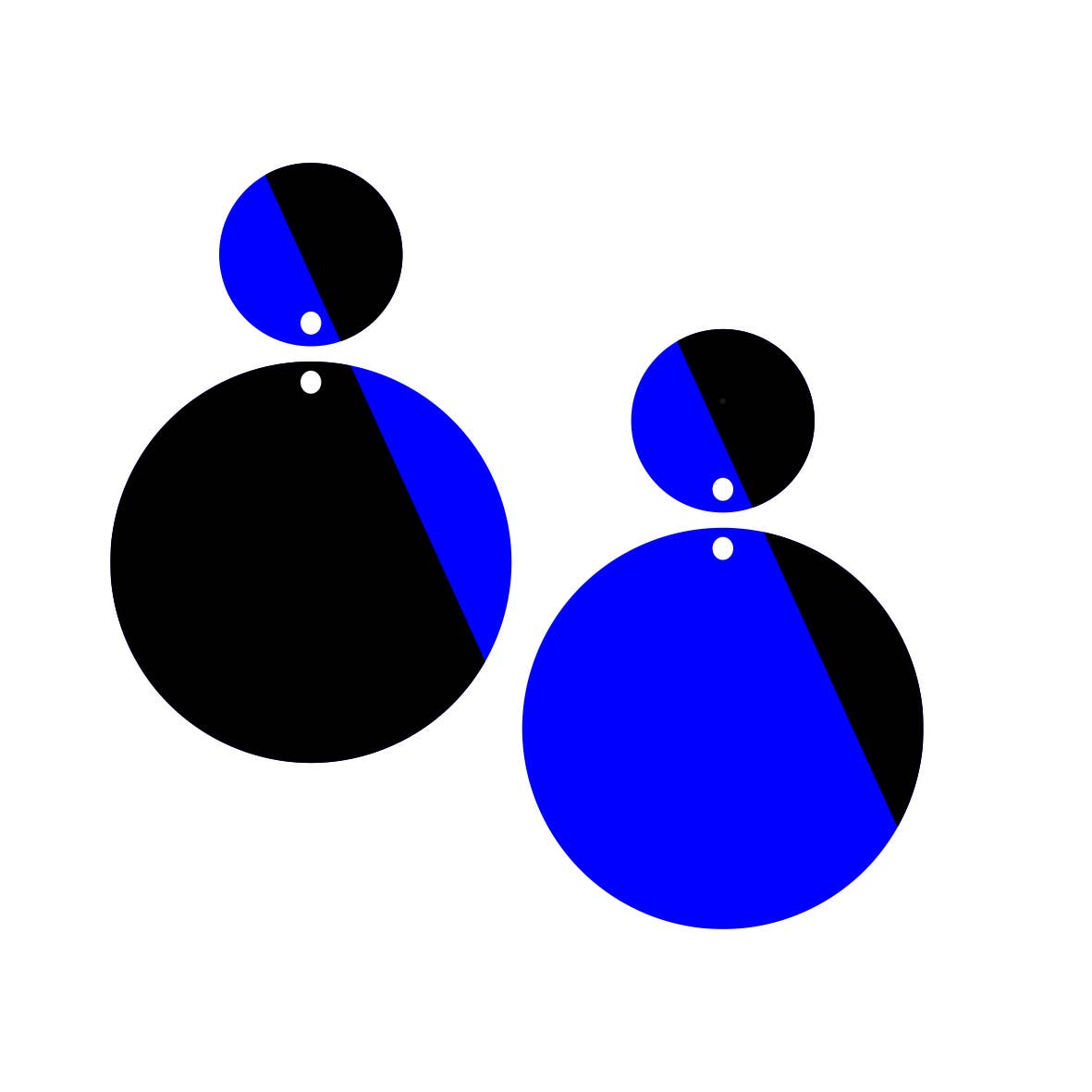 ALEX+SVET - Wholesale Dangle Earrings - LYLY PC acrylic earrings PRIMARY COLORS3