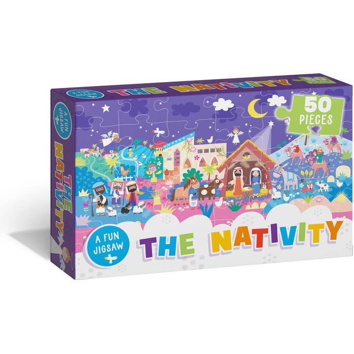 The Nativity Jigsaw Puzzle - Children's 50 Piece Puzzle for wholesale by Robert Frederick Ltd