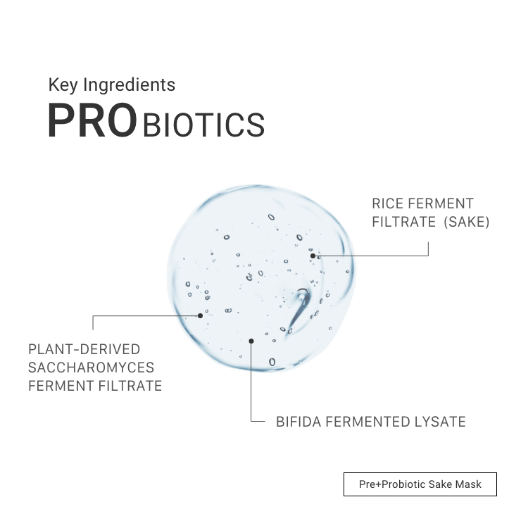 Snow Fox Skincare - Wholesale Skincare Face Mask - Pre+Probiotic Sake Mask4
