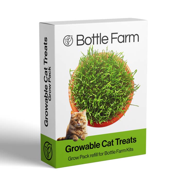 Cat Treat Grow Pack - Grow Kit for Fresh Cat Grass & Catnip and other Purchase wholesale pasture grass seed. Free returns & net 60 terms on Faire trending on Faire.
