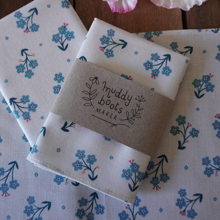 Forget-Me-Not Handkerchief Organic Cotton and other Purchase Wholesale raffia hanks. Free Returns & Net 60 Terms on Faire trending on Faire.