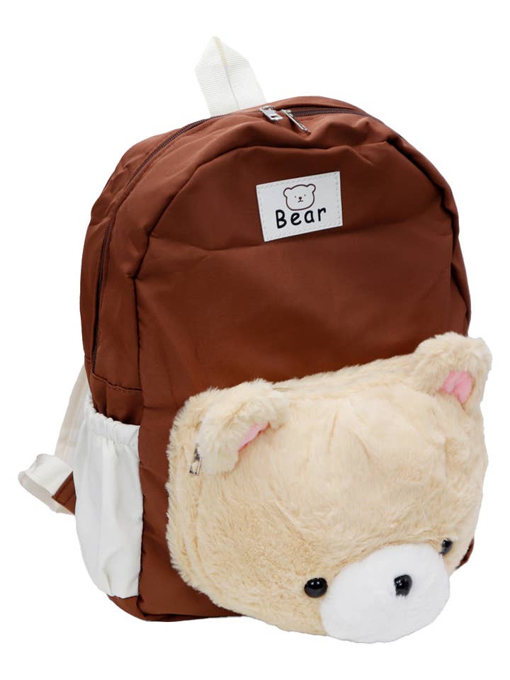 Kids Panda Teddy Bear Plushie Backpack for wholesale by Cap Zone