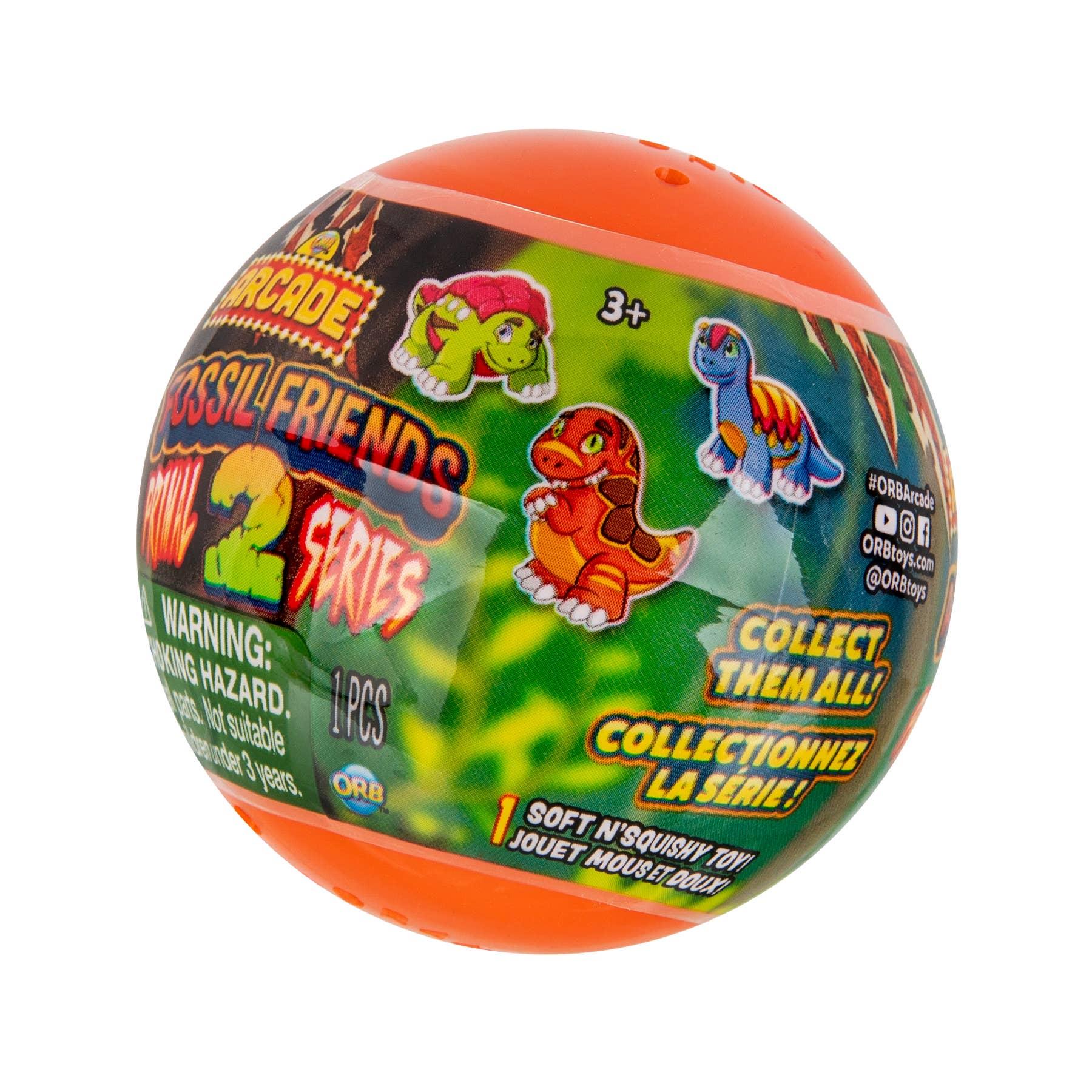 Orb Toys - Wholesale Squishy Toy - Kids & Baby - ORB Arcade™ Capsules Squish Forest Collection PDQ1