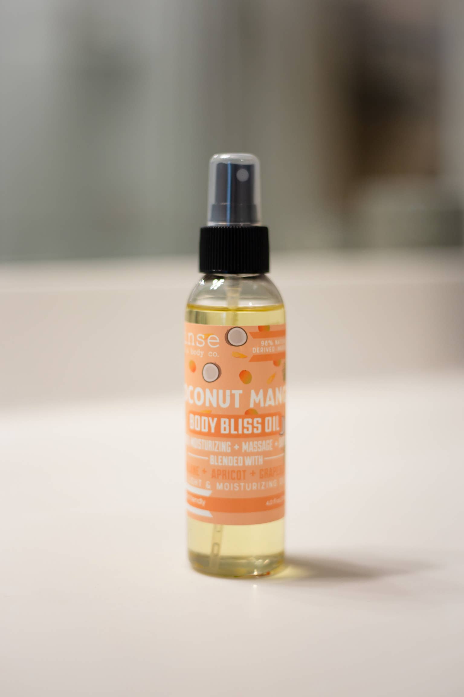 Rinse Bath Body Inc - Wholesale Bath/Body Oil - Body Bliss Oil - Coconut Mango2