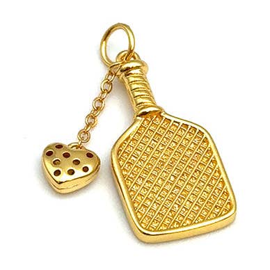Pickleball Pendant for wholesale by LINK Jewelry