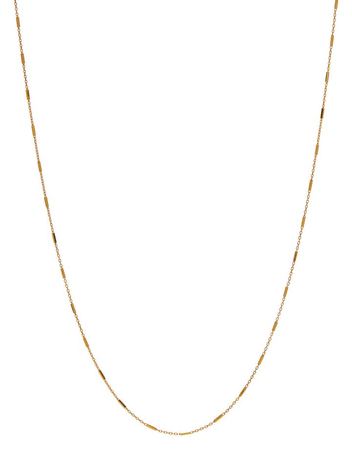 Chains - Chain bar - Gold plated for wholesale by XZOTA