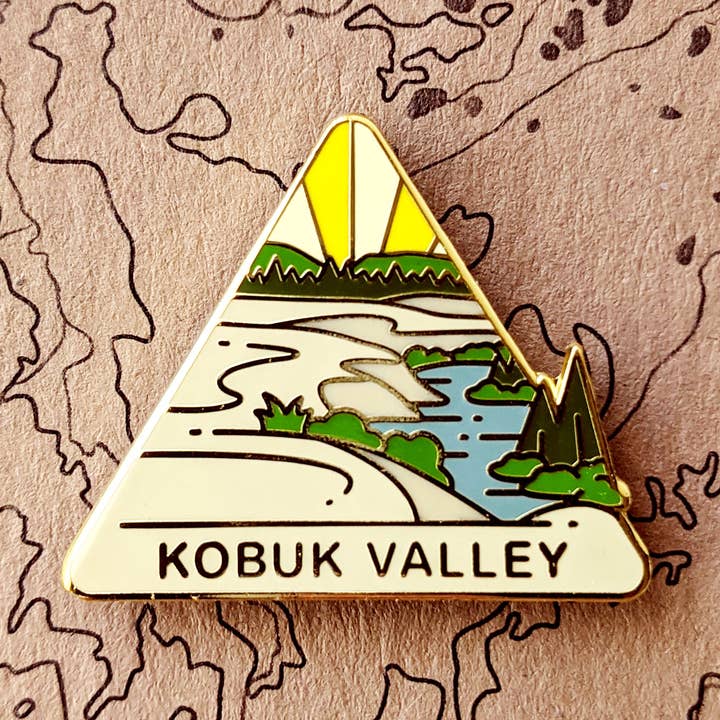 Kobuk Valley National Park Pin for wholesale by EXP Gained