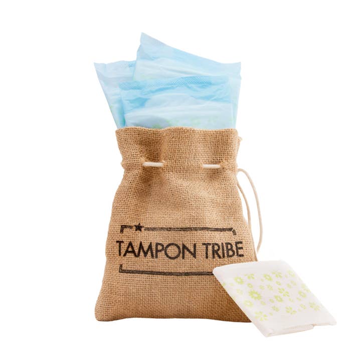 Tampon Tribe - Wholesale Period Underwear - Women's - Organic Cotton Pads - 10 Ultrathin with Wings
