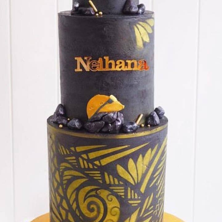 Pochoir Maori Koru pour la vente par Belle Stencils