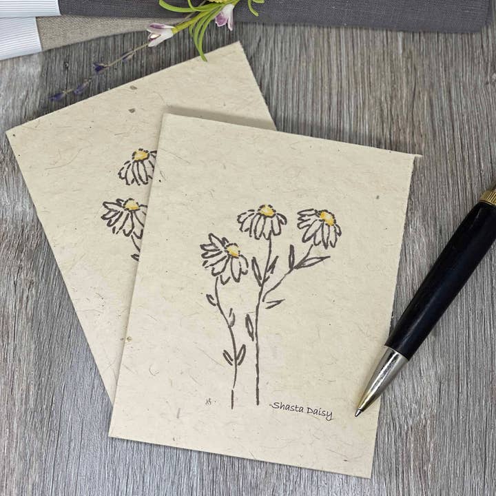 1 Simple Seed - Wholesale Everyday Greeting Card - Plantable Card | Daisies1