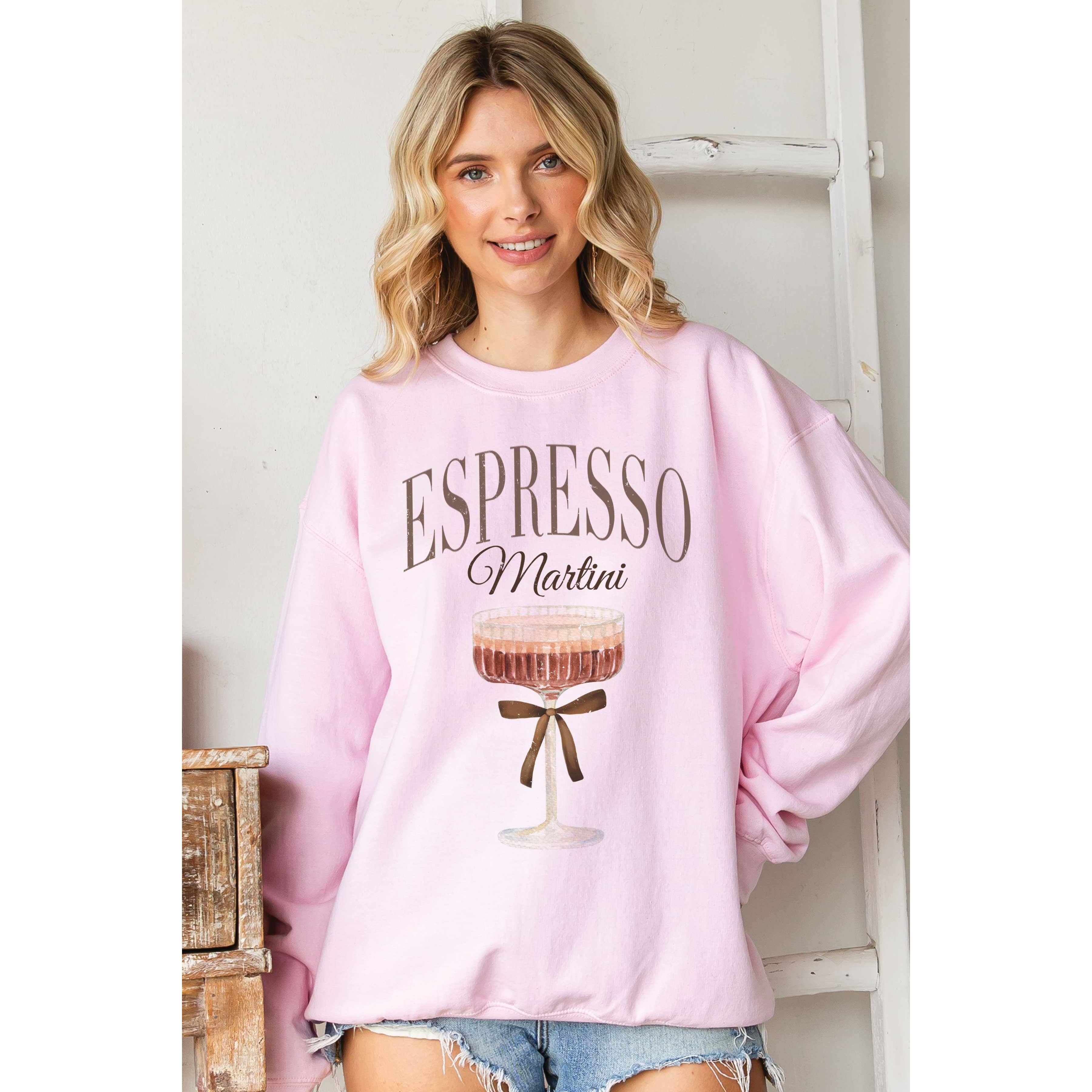 BLUME & CO. - Wholesale Graphic Sweatshirt - Women's - ESPRESSO MARTINI Oversized Graphic Sweatshirt3