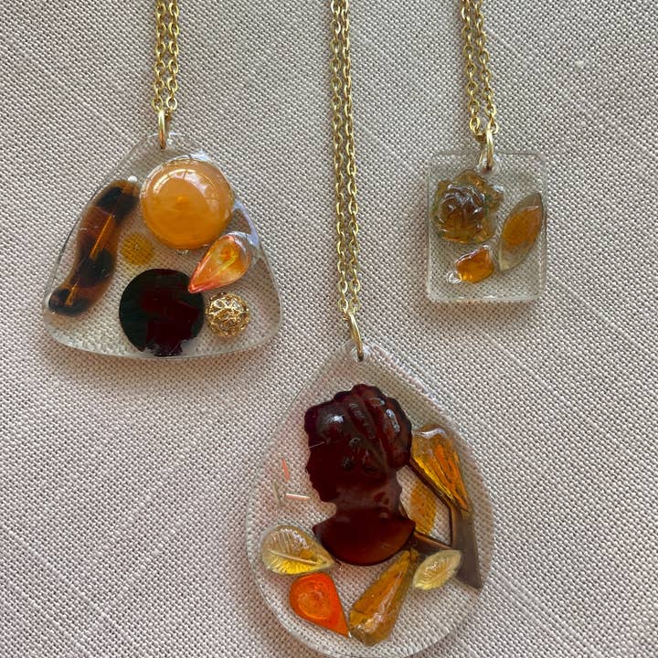 Autumn Cameo Bundle for wholesale by Retro Ruby Jewels