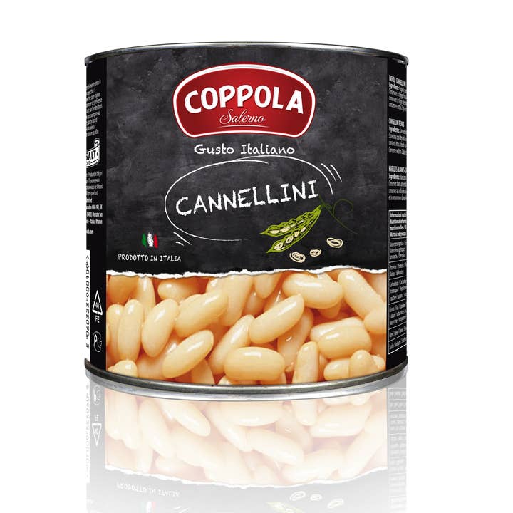 Coppola Cannellini Beans, Cannellini Beans (2500g) for wholesale by Gourmica