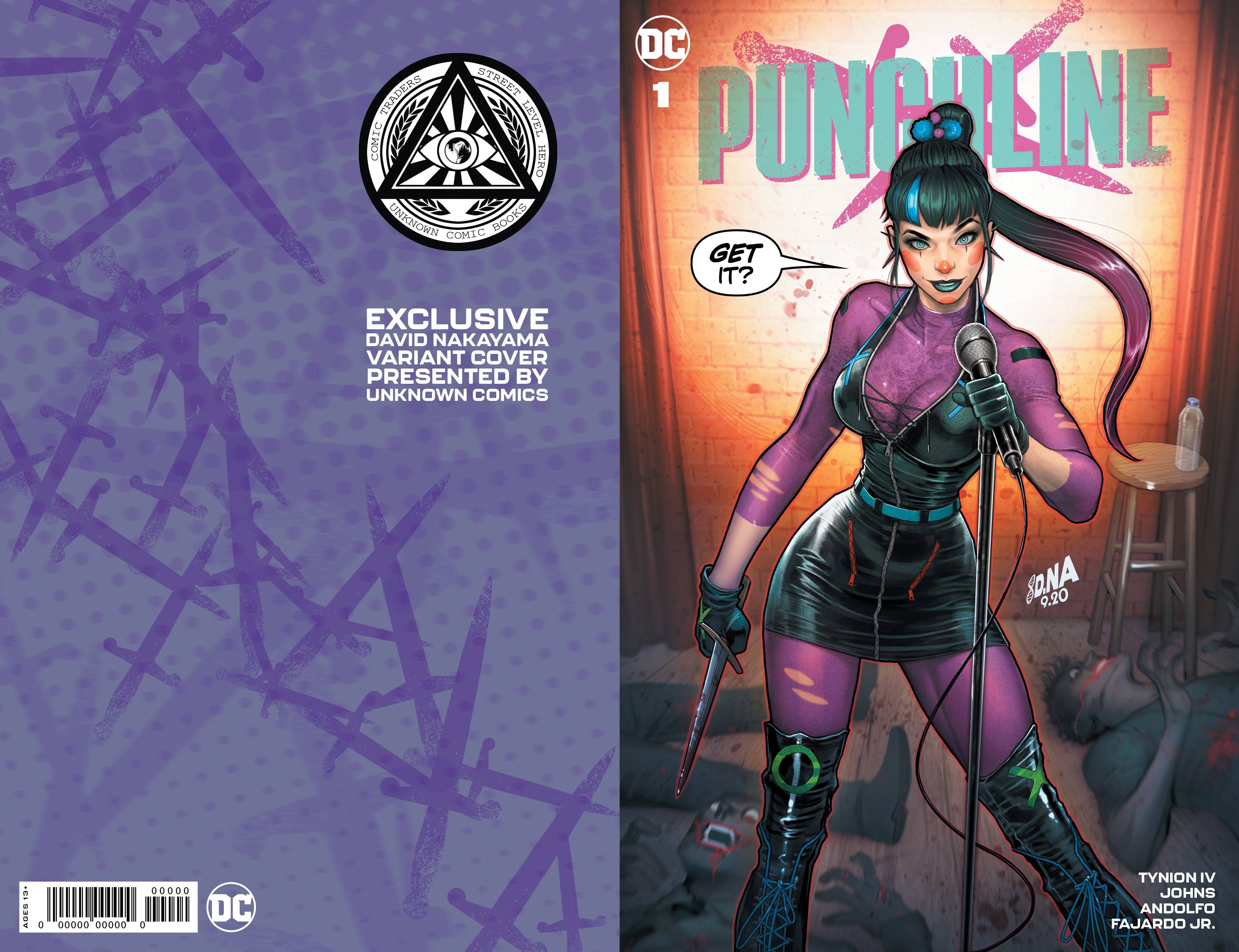 Unknown Comics - Wholesale Comic Book - PUNCHLINE SPECIAL #1 (ONE SHOT) UNKNOWN COMICS DAVID NAKAYAMA EXCLUSIVE VAR (11/10/2020)1