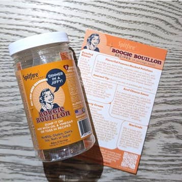 Bougie Bouillon All-You-Need Seasoning with Recipes for wholesale by Spitfire Gourmet
