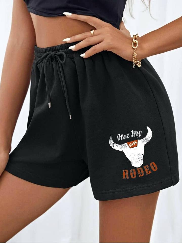Horn wide-leg track shorts for wholesale by HIDDENBRAND
