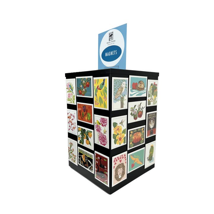 Rigel Paper - Wholesale Retailer Display - Paper & Novelty - Magnet Display – FREE with purchase of 144 magnets!