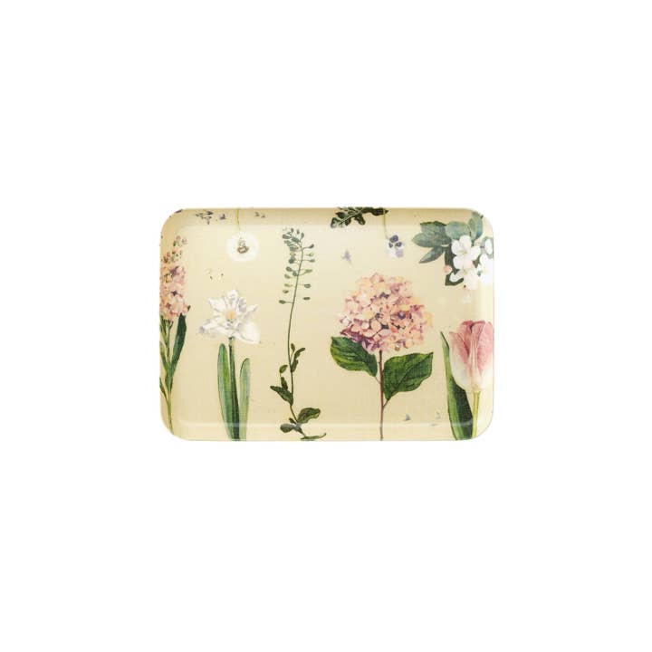 Fog Linen Work - Wholesale Decorative Tray - Linen Tray (M) M.Ogihara Botanical1