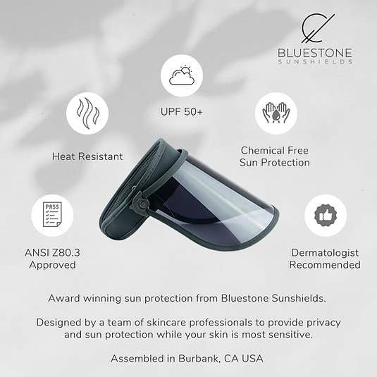Bluestone Sunshields - Vente Visière – unisexe - Full Lux noir2