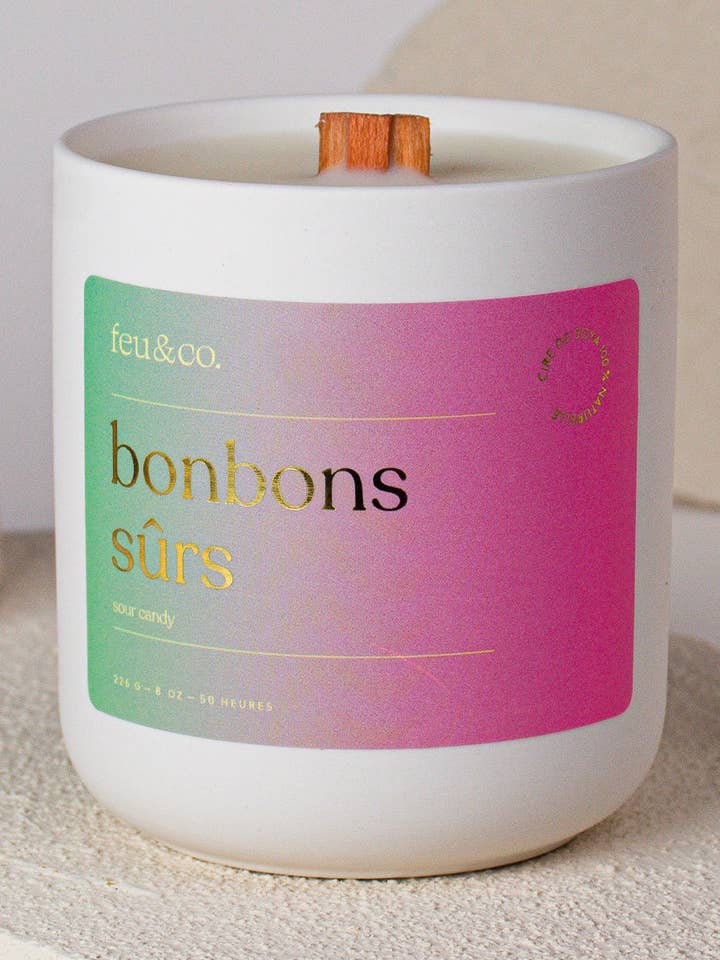 Candle - Sour Candy for wholesale by Feu&Co.