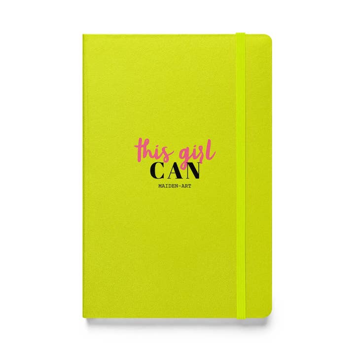 Dieses Mädchen kann Hardcover-gebundenes Notizbuch - JournalBook - Schreibwaren für den Großhandel von Maiden-Art MindfulChic Fashion