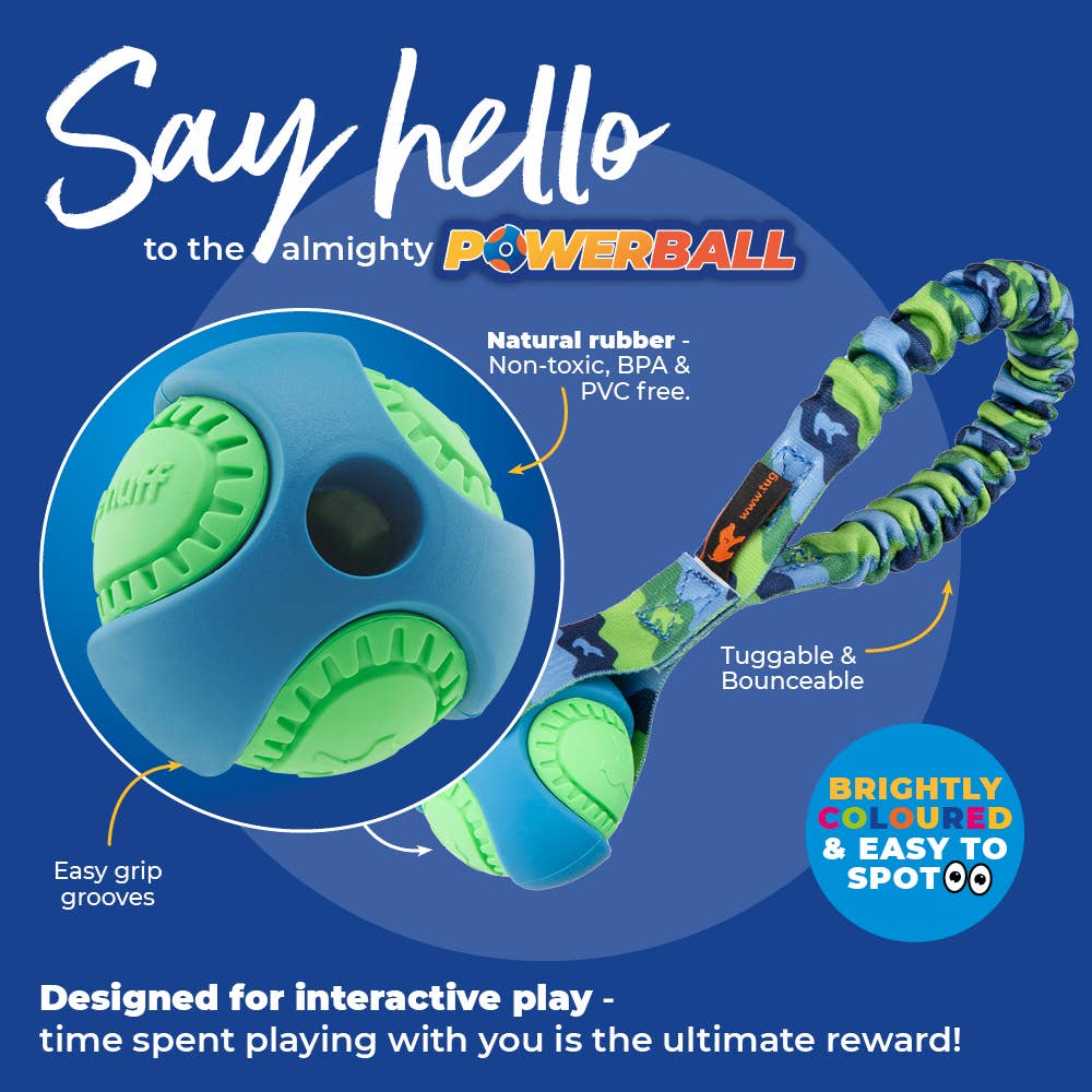 Tug-E-Nuff – wholesale Pet fetch ball – Dog – Pocket PowerBall Bungee Tug | Fetch Dog Toys | Tug-E-Nuff3