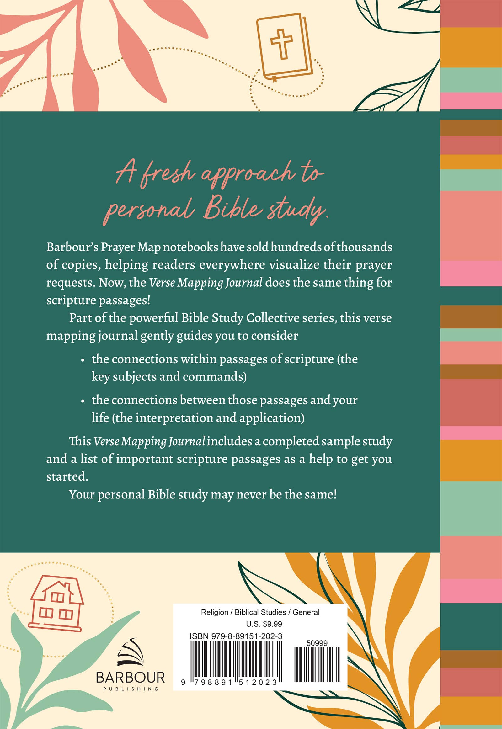 Barbour Publishing, Inc. - Wholesale Journal/Diary - Bible Study Collective: Verse Mapping Journal11