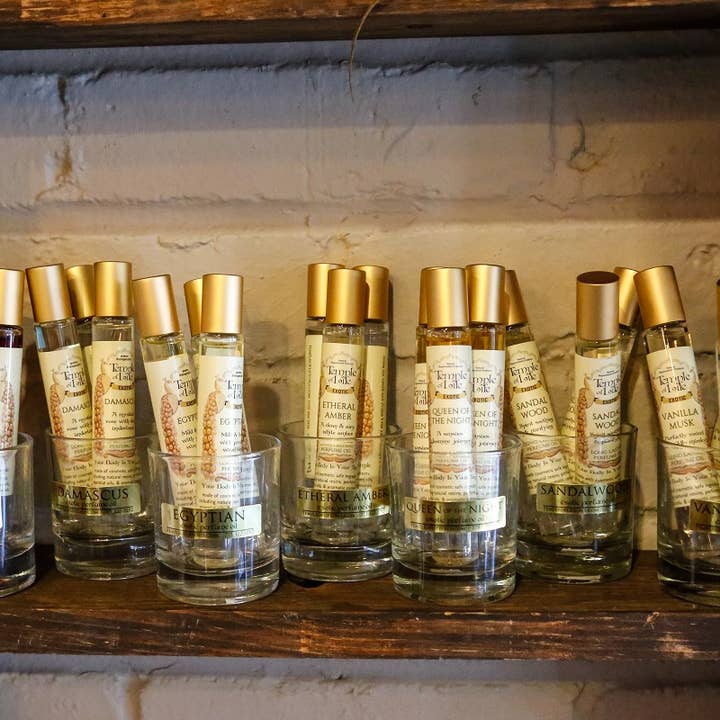 Temple of Life Oils & Perfumes - Wholesale Roll-On Fragrance - Exotic Perfume Oil | Vanilla Musk | Gourmand Perfumes