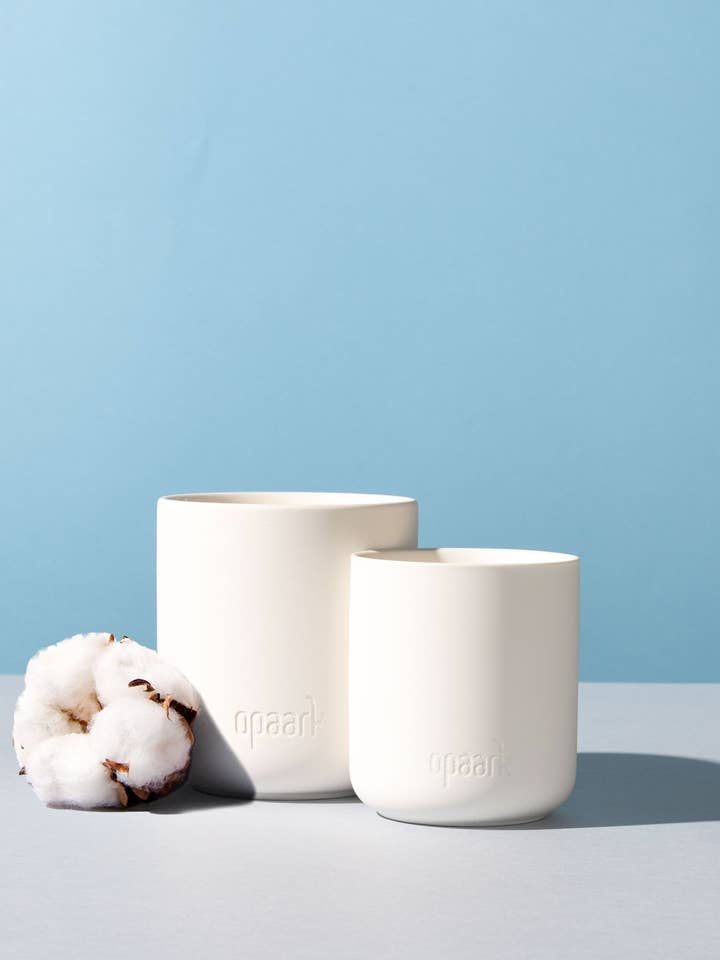 Vela de algodón mini en cerámica de 180 g para venta al por mayor de Opaark