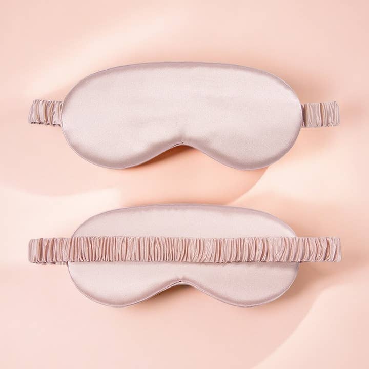 SaySilk™ 19 Momme 100% Moerbeizijde Slaapmasker - Lotus voor wholesale door SaySilk™