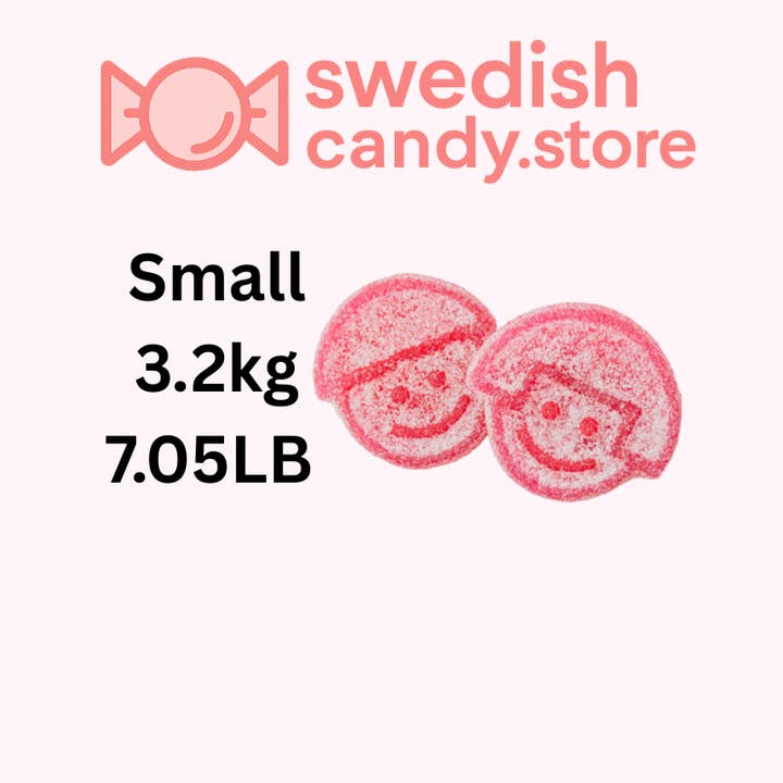 Swedish Candy.Store - Swedish Candy - Wholesale Gummy - Swedish Candy Raspberry Twins 3.2kg/7.05LB0