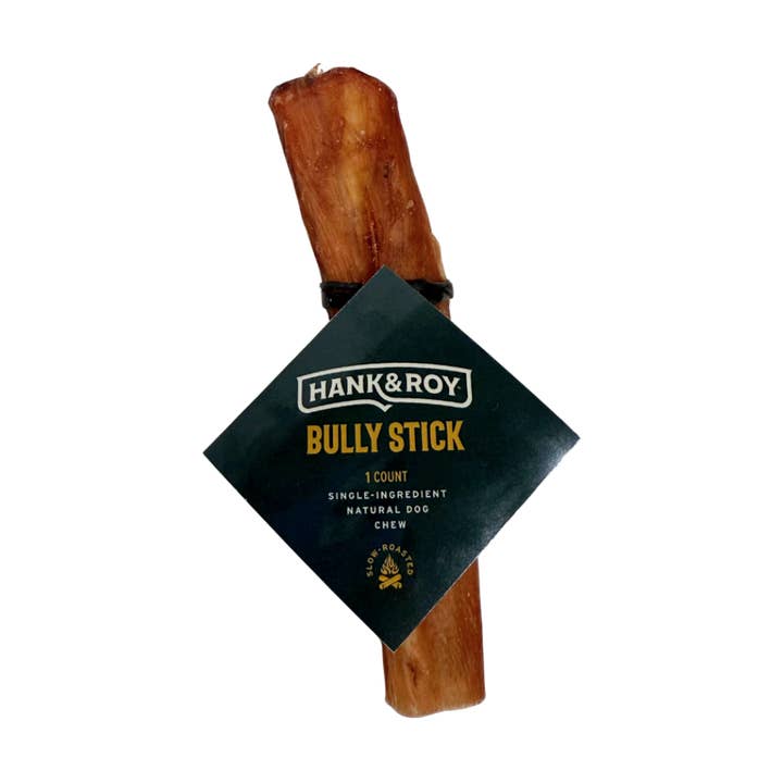 Bully Sticks 6" - 25 count for wholesale by Hank and Roy LLC